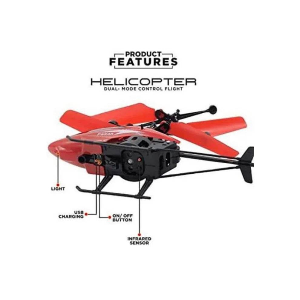 High-Grade Remote Control Helicopter Toy with USB Charger for Kids, Stable Indoor Flight